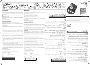 Manual de uso Rossmax GB111 Tensiómetro