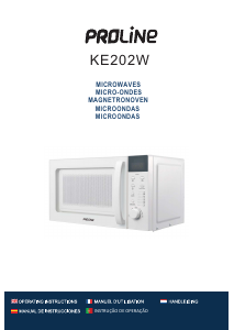 Mode d’emploi Proline KE202W Micro-onde