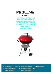 Mode d’emploi Proline SUNNY2 Barbecue