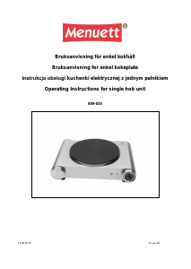 Manual Menuett 809-035 Hob