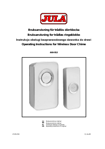 Instrukcja MarQuant 444-012 Dzwonek do drzwi