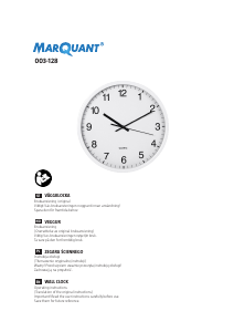 Manual MarQuant 003-128 Clock