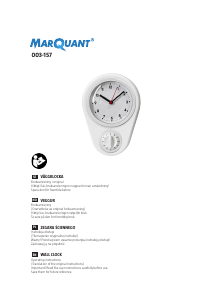 Manual MarQuant 003-157 Clock