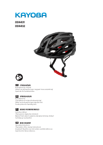 Manual Kayoba 004-431 Bicycle Helmet