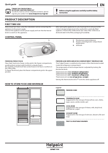 Manual Hotpoint BD 2622/HA Fridge-Freezer