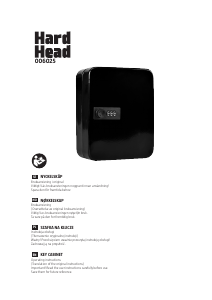 Instrukcja Hard Head 006-025 Sejf