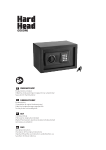 Instrukcja Hard Head 006-046 Sejf