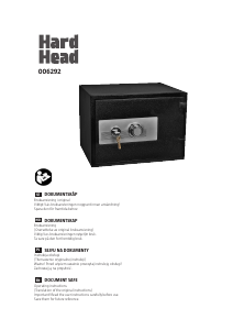 Bruksanvisning Hard Head 006-292 Safe