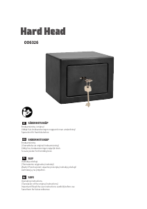 Instrukcja Hard Head 006-326 Sejf