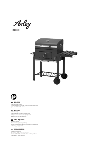 Bruksanvisning Axley 004-331 Utegrill