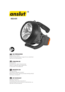 Manual Anslut 002-651 Flashlight