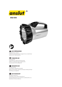 Manual Anslut 002-656 Flashlight