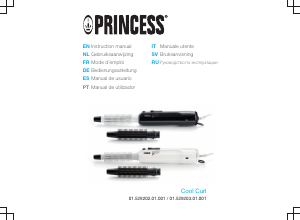 Mode d’emploi Princess 529202 Cool Curl Fer à boucler