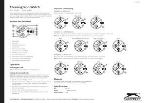 Bruksanvisning Slazenger SLZ801 Armbandsur