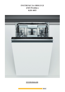 Manual Kernau KDI 4853 Dishwasher