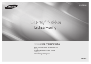 Bruksanvisning Samsung BD-F5100 Blu-ray-spiller