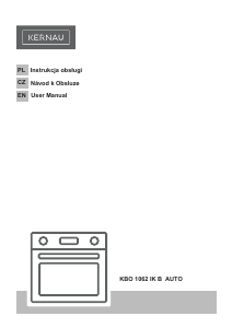 Handleiding Kernau KBO 1062 IK B AUTO Oven