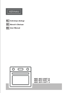 Manual Kernau KBO 0972 SV PT B Oven