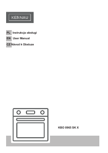 Manual Kernau KBO 0965 SK X Oven