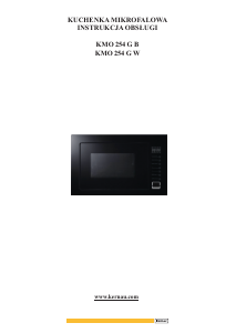 Manual Kernau KMO 254 G B Microwave