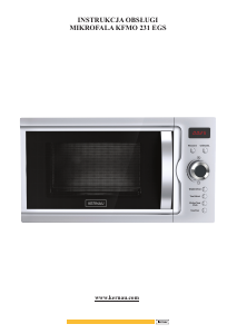 Manual Kernau KFMO 231 EG S Microwave