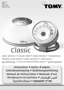 Manual TOMY TA100 Classic Baby Monitor