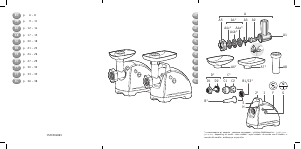 Manuale Moulinex ME686832 Tritacarne