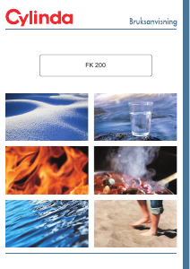Bruksanvisning Cylinda KST 3584 Kylskåp