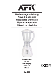 Bedienungsanleitung AFK SM-400 Standmixer