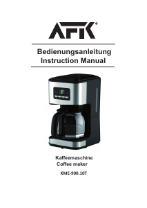 Manual AFK KME-900.10T Coffee Machine