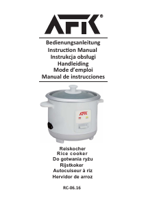 Manual AFK RC-06.16 Rice Cooker