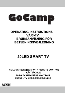 Handleiding GoCamp 20LEDSMART LED televisie