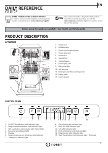 Handleiding Indesit DSFO 3T224 Z UK Vaatwasser