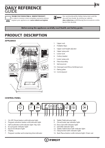 Handleiding Indesit DSFC 3M19 UK Vaatwasser