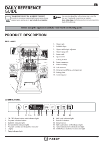 Handleiding Indesit DSIO 3T224 E Z UK Vaatwasser