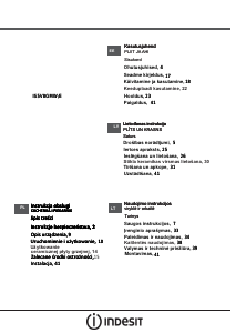 Kasutusjuhend Indesit IS5V8GMW/E Pliit