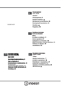 Rokasgrāmata Indesit IS5V8CHX/E Kombinētā plīts