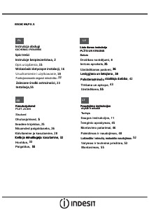 Instrukcja Indesit IS5G8CHW/PO /1 Kuchnia