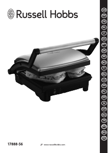 Manuale Russell Hobbs 17888 Grill a contatto