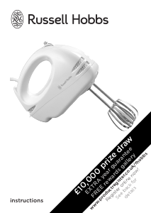 Manual Russell Hobbs 14451 Hand Mixer