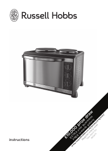 Manual Russell Hobbs 22780 Oven