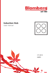 Manual Blomberg CTI36510 Hob