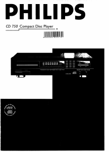 Handleiding Philips CD750 CD speler