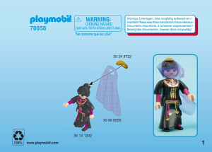 Brugsanvisning Playmobil set 70058 Special Heks