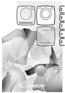 Priručnik Candy HGS 158T3DS-S Stroj za pranje rublja