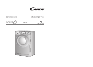 Manuale Candy GO4 1274L/L1-S Lavatrice