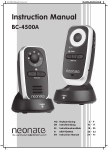 Manual Neonate BC-4500A Baby Monitor