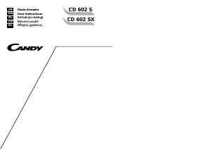 Instrukcja Candy LS CD 602 S Zmywarka