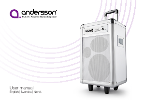 Manual Andersson PLS 2.1 Speaker