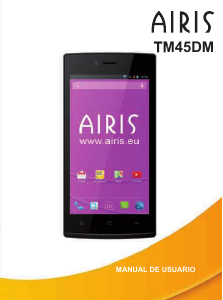 Manual de uso Airis TM45DM Teléfono móvil